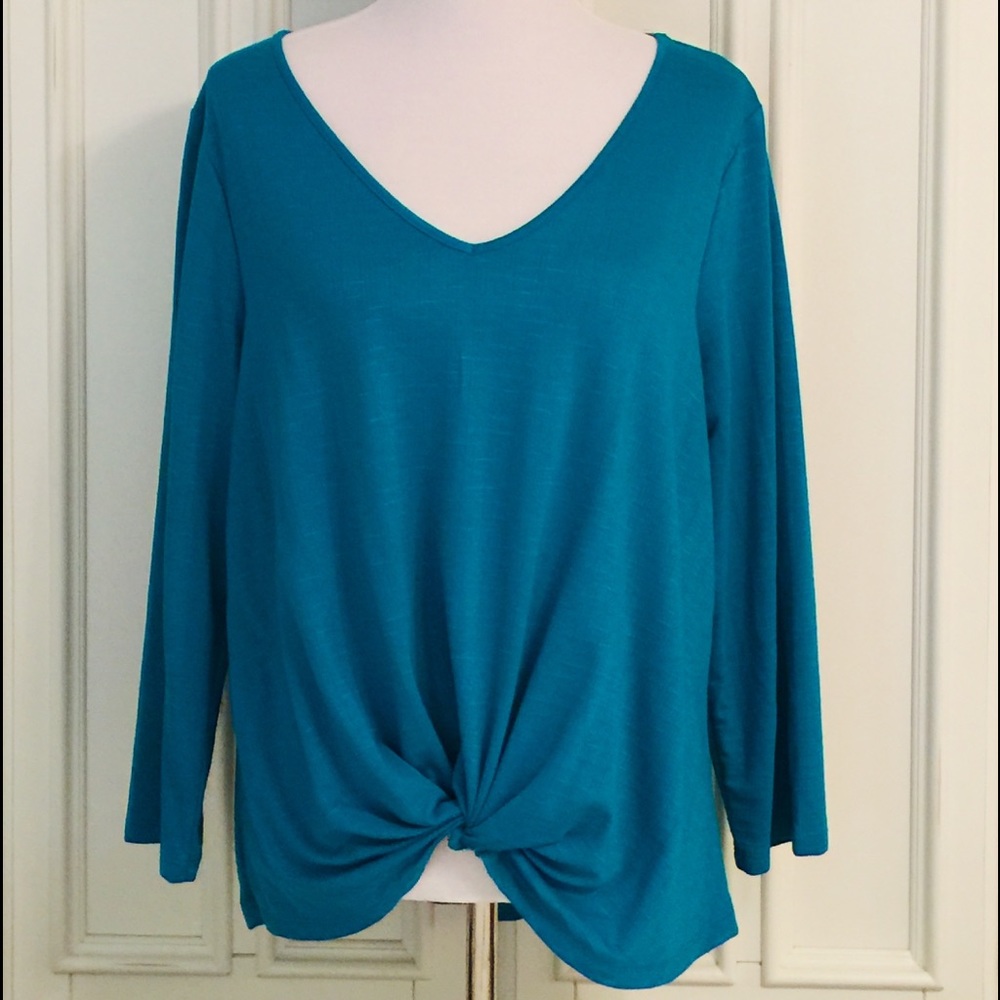 Chenault Knotted-Front Tunic